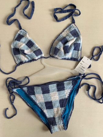BIKINI 100% HANDMADE CROCHET, GR. MEDIUM