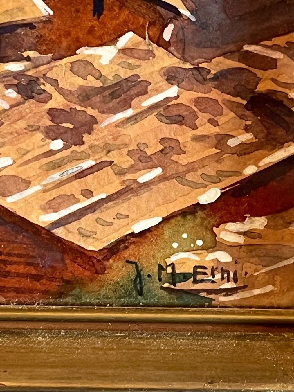 Dipinti: Jean Max Erni - Original Gemälde – Usato da Basel venduto da PAUL_ART 7
