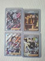 Pokémon : 4 Trainer Fullart & Trainer Gallery Karten (Nezz
