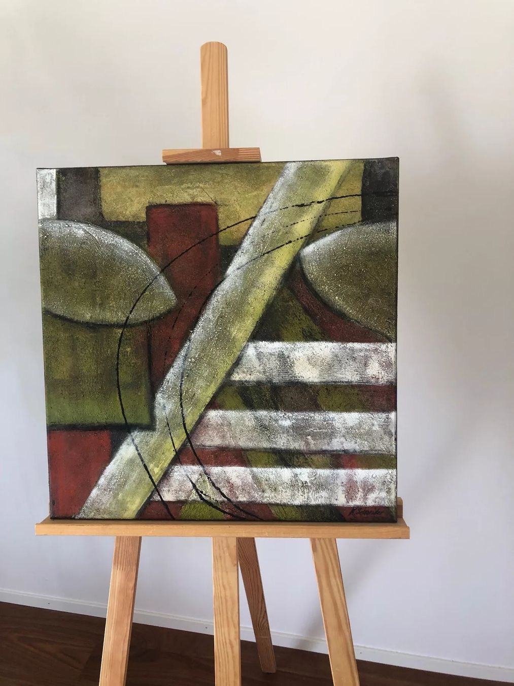 Foto & Immagini: Acrylbild, Mischtechnik auf Leinwand, ein Unika – Nuovo (secondo la descrizione) da Bern venduto da Banane000 1