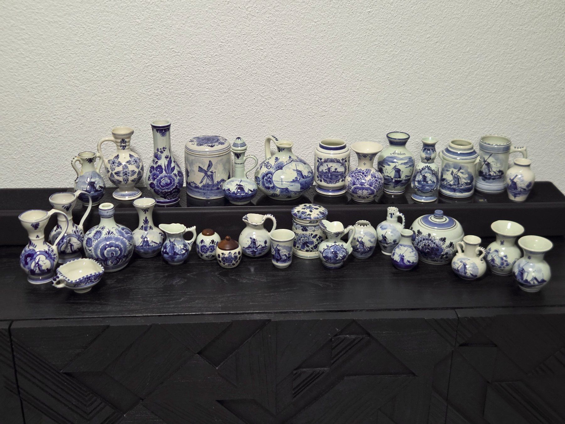 Set di piatti: Delft Blau Keramik Geschirr - gemischtes Set – Usato da Bülach venduto da DontPushTheButton