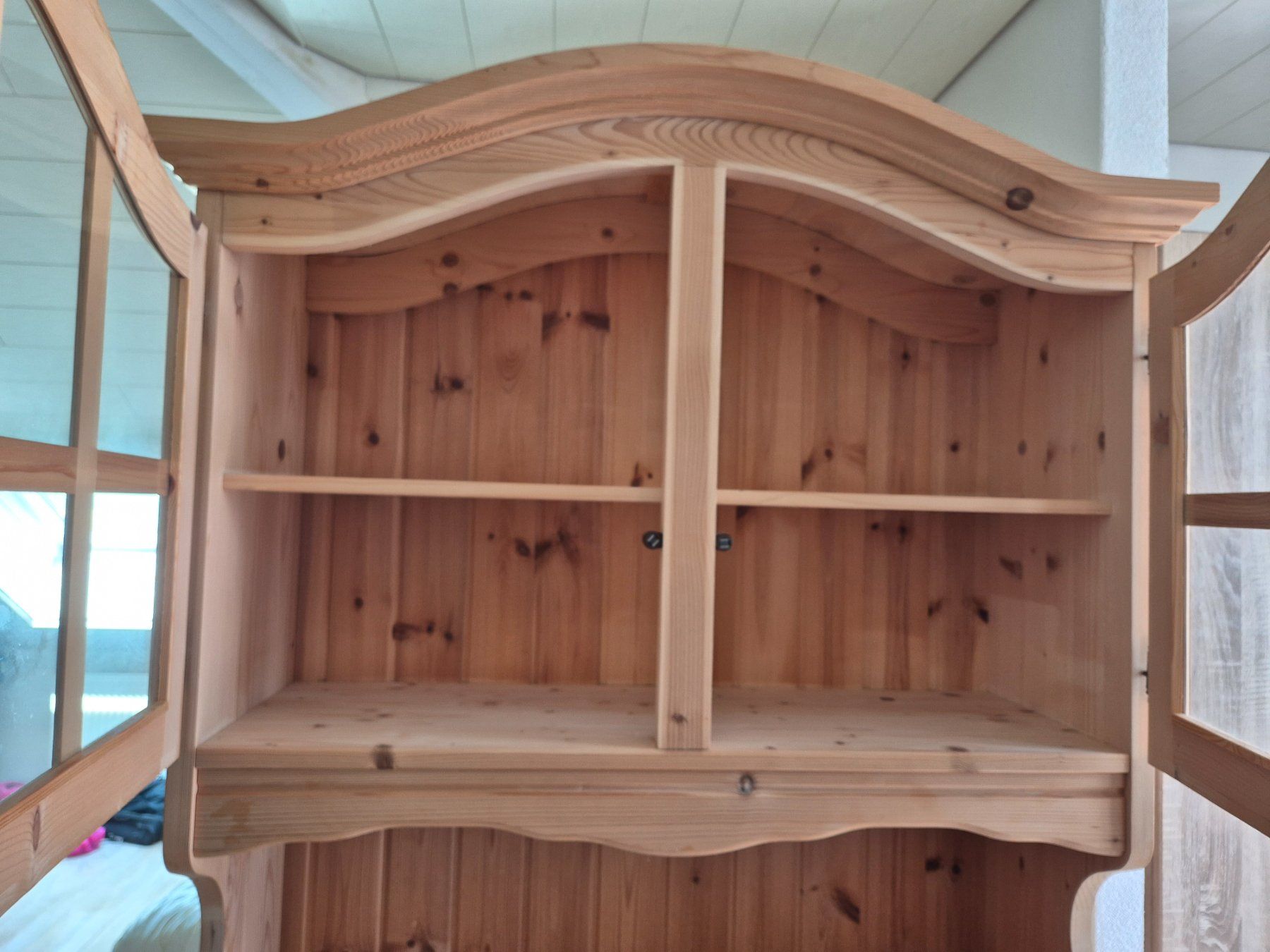 Credenze: Vaisselier/buffet en bois naturel – Usato da Cornol venduto da blinkie3 1