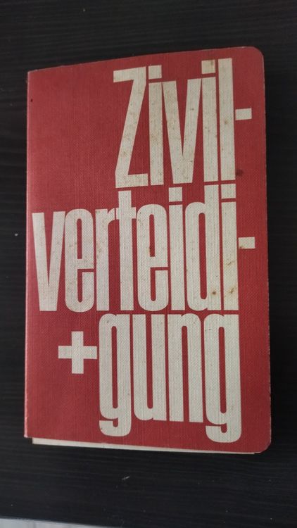 Buch Zivilverteidigung 1969 im Auftrag des Bundesrates 1
