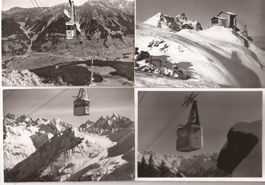 Klosters - Lot mit 11 AK's Gotschnatgratbahn 1950 bis 1963