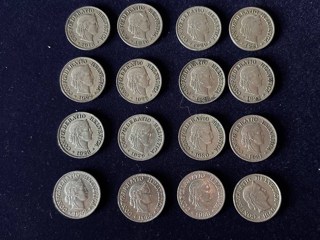 Tutti le monete: 10 Rappenstücke div. Jahrgänge – Usato da Salvenach venduto da Haeseli59