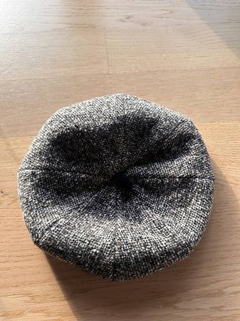 Kariertes Beret