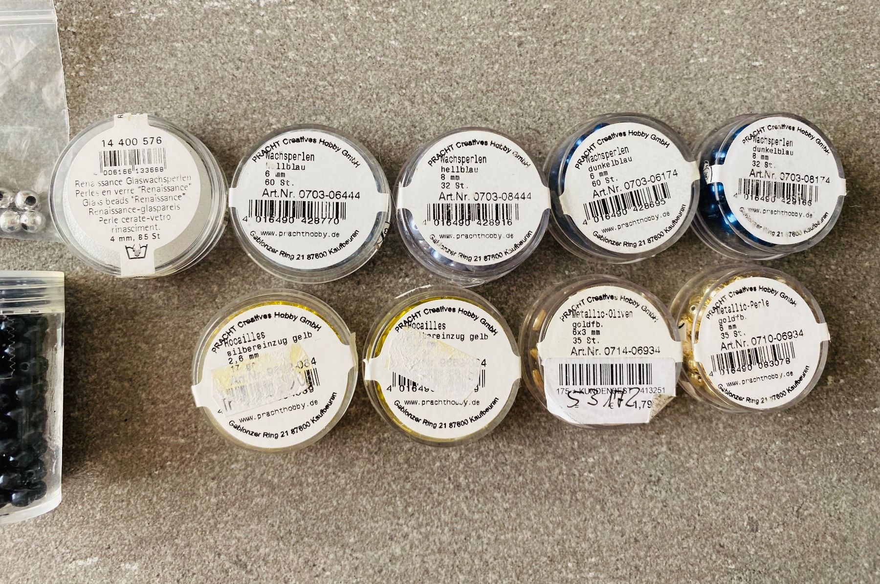 Kit bricolage: PERLENSET 19TEILIG – Usato da Malters venduto da Kuettel1 3