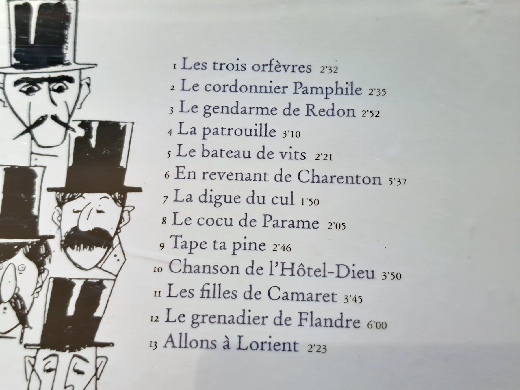 CD: Cd Les frères Jacques - Chansons paillardes – Usato da Pully venduto da bro_n52j 2