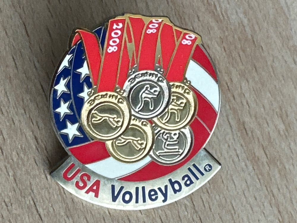 Pin USA Volleyball Kaufen auf Ricardo