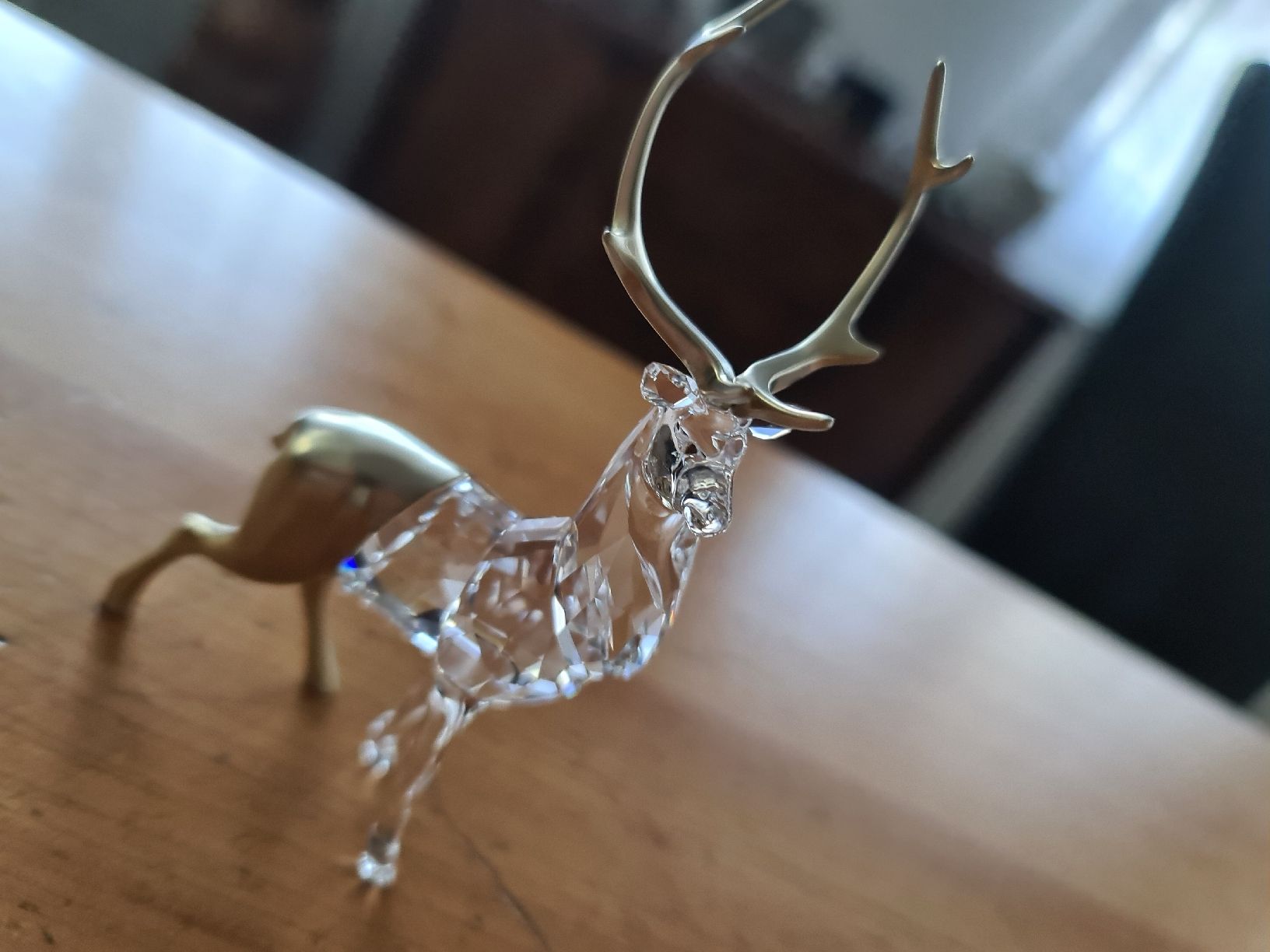 Swarovski Statuette: Swarovski Figur Stag neu und Originalverpackt – Nuovo e nell'imballaggio originale da henau venduto da Rockj 1