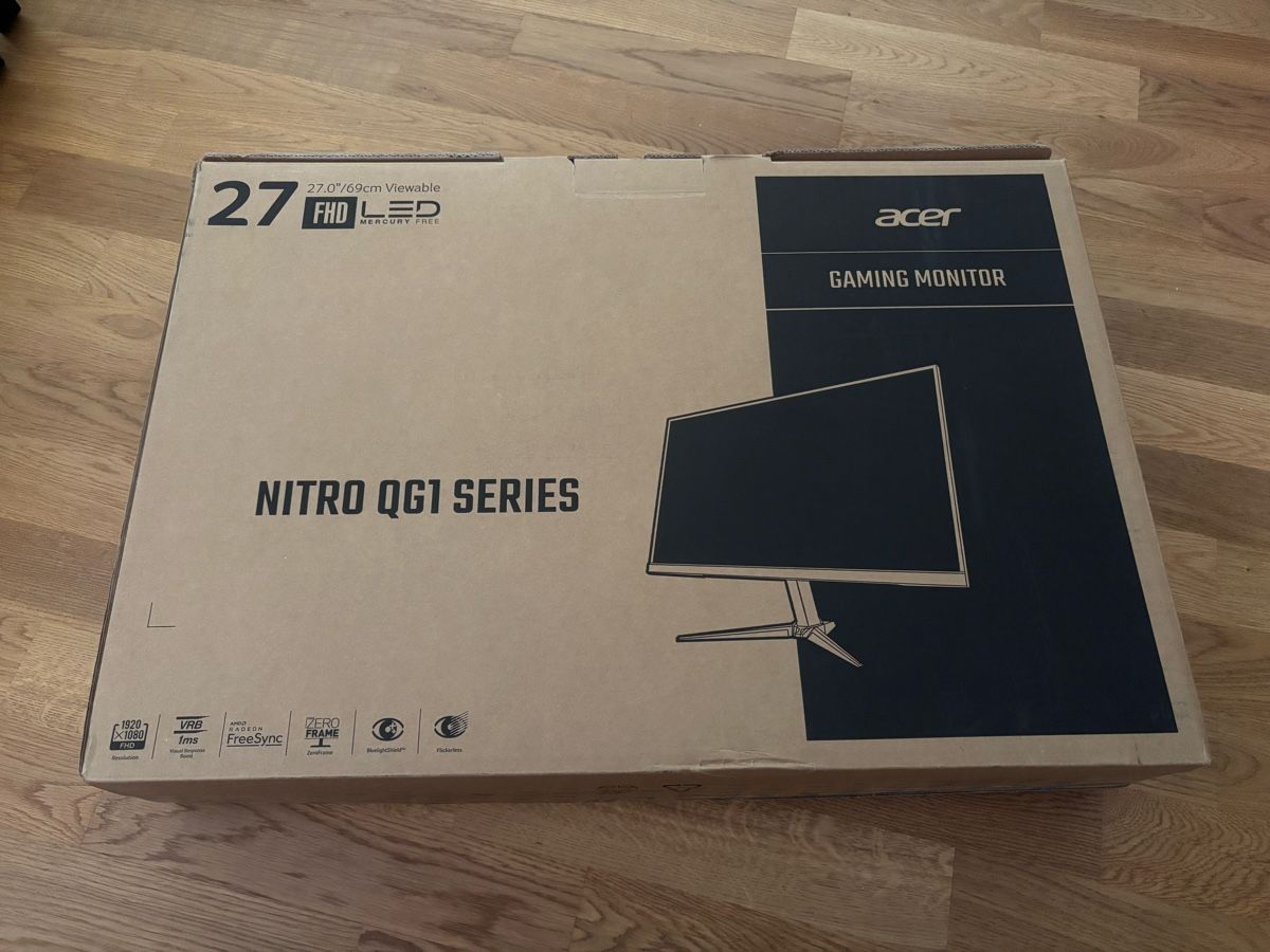 Monitor: Acer Nitro 27” QG271 – Usato da Lichtensteig venduto da Foka11 2