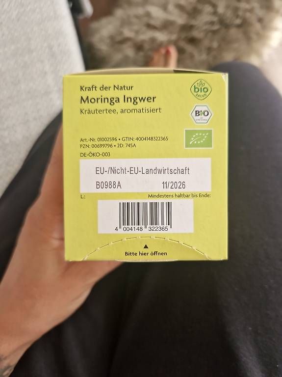 Cibi & Specialità: 6x Salus Bio Moringa Ingwer Tee 15 Filterbeutel  Ungeöffnet – Usato da Wallisellen venduto da GCR01 1