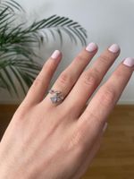 Ring versilbert