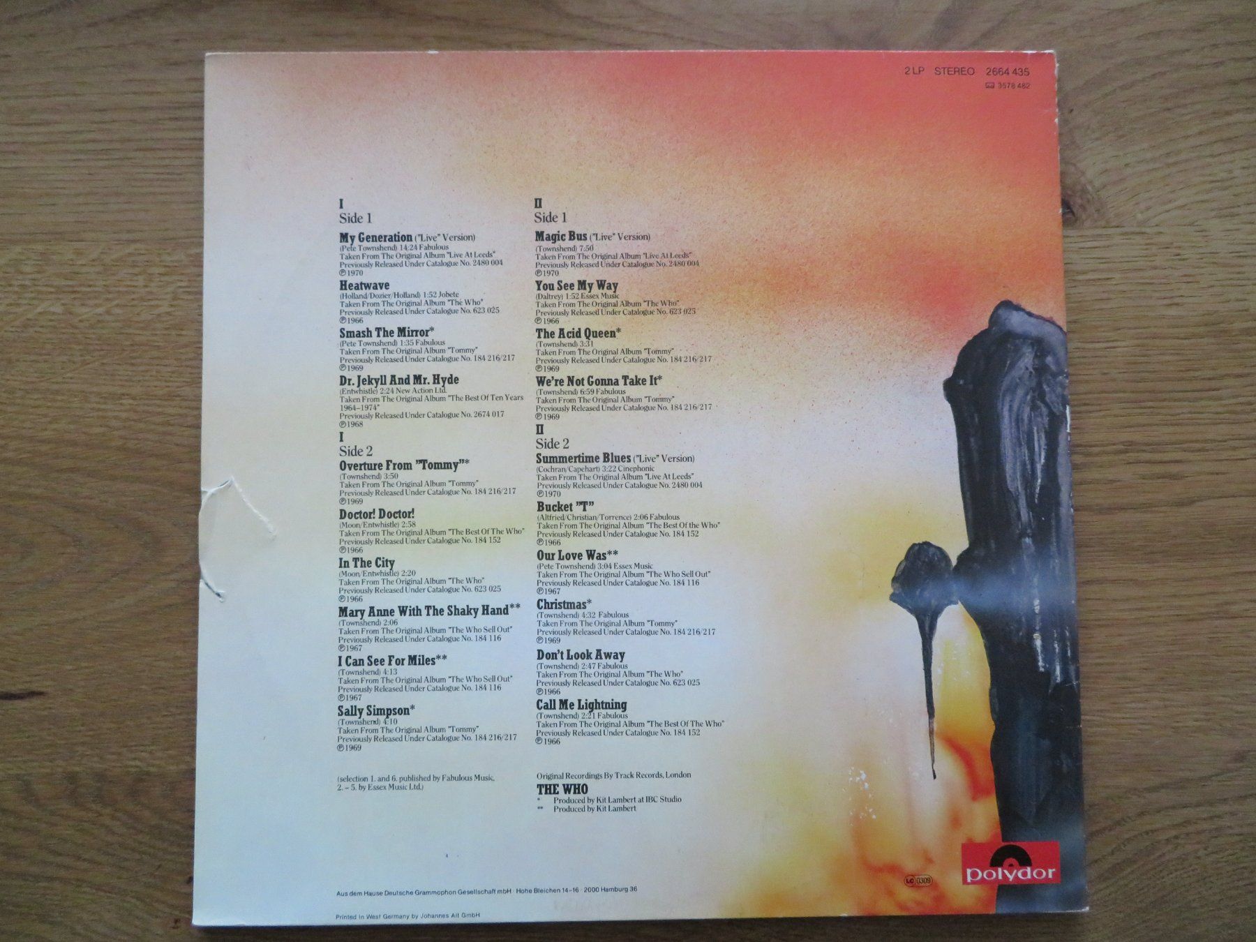 Dischi in vinile: THE WHO ONCE UPON A TIME 2LP – Nuovo (secondo la descrizione) da Zürich venduto da max_cp5f 1