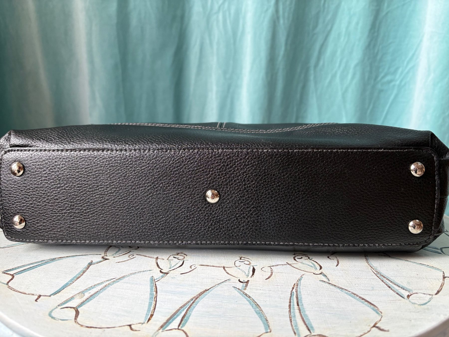 Picard Borse da donna: Picard schwarze Leder Umhängetasche – Usato da Uerkheim venduto da ruthb2112 2