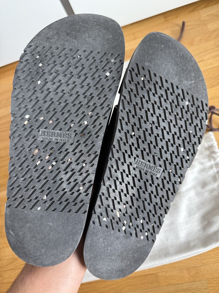 Hermès Scarpe da uomo: Hermes Chypre Black 42 – Usato da Genève venduto da luc_5q8p 2