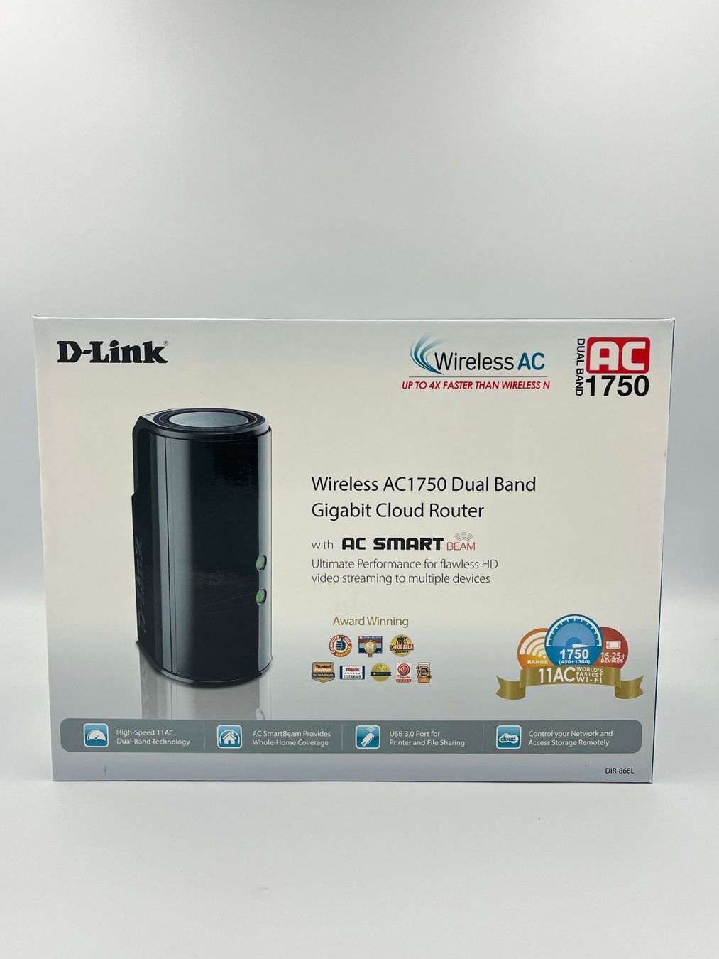 Dlink Modem & Router: D-LINK Wireless Dual-Band Cloud Router DIR-868L / AC1750 – Nuovo e nell'imballaggio originale da Basel venduto da Xani