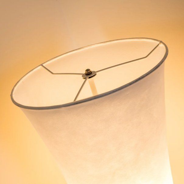 Lampade: Stehlampe weiss, zylinderförmig, textil – Nuovo e nell'imballaggio originale da Wilen (Sarnen) venduto da brumei99 1