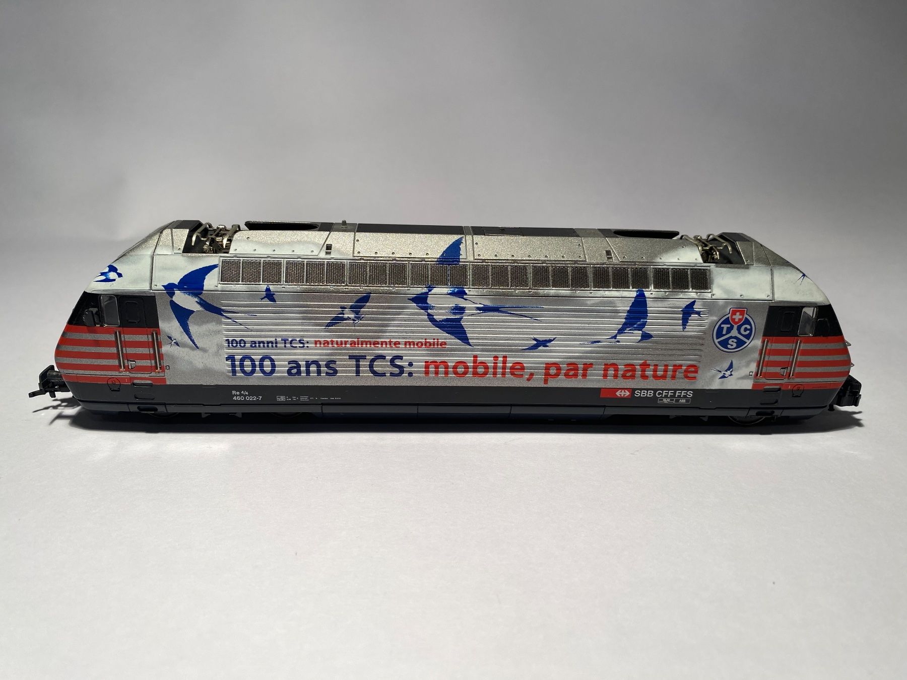 Roco Modellini di ferrovie: ROCO E-Lok SBB RE460 TCS, DC ANALOG, 43754 – Usato da Buchrain venduto da Modellbahn11 1