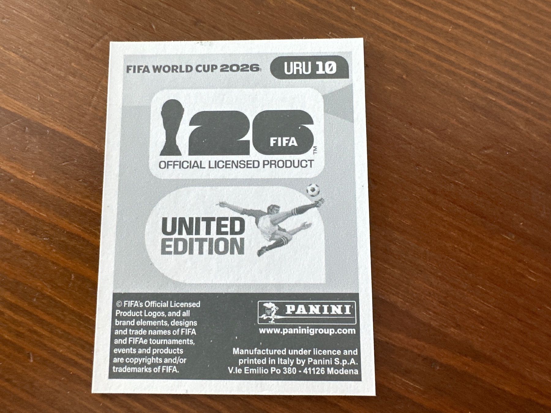 Panini Cartes à collectionner: Panini URU 10 FIFA World Cup 2026 – Neuf avec emballage d'origine à Würenlos par gtvlady_82 1