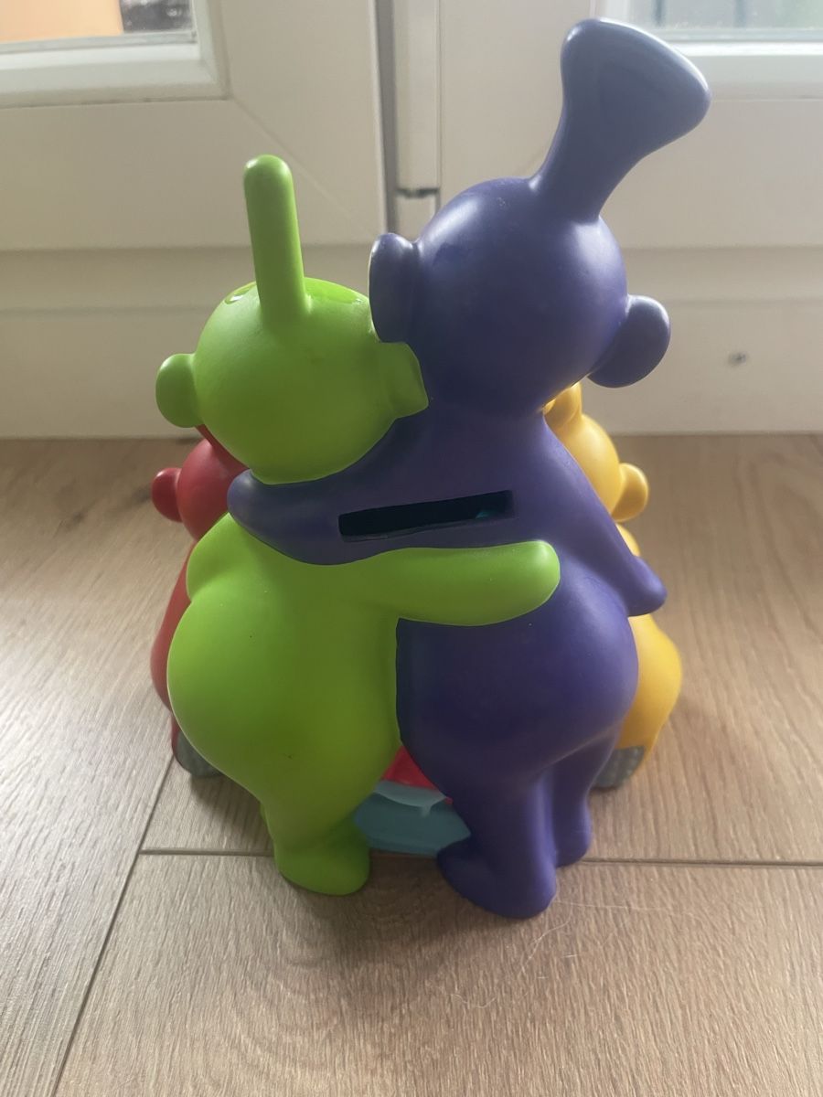 Bullyland Salvadanai: Original "Bullyland", (1996) Teletubbies Sparkasse/ Kässeli – Usato da Günsberg venduto da MorningEgg22 3