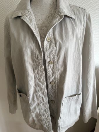 Neu Nile Hemd Damen Gr. M Baumwolle Leinen