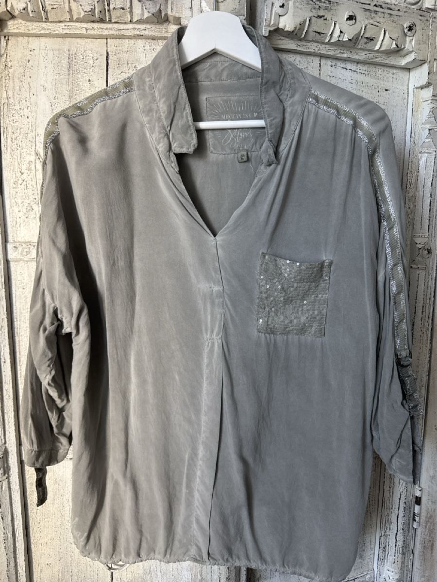 Soccx Blusen: SOCCX Bluse in Farbe khaki Grösse M – Gebraucht aus Buchs ZH von Speedy01037