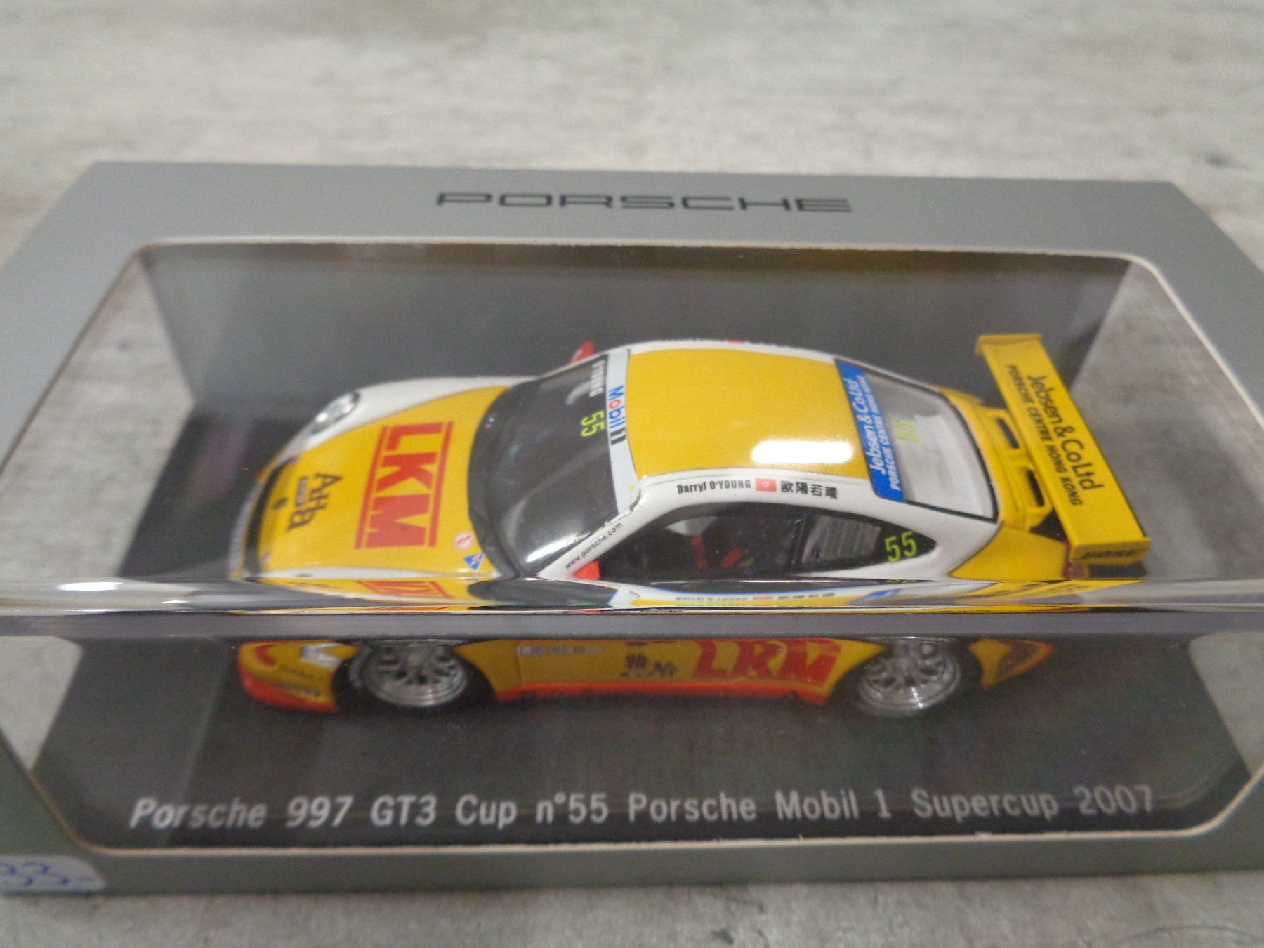 Porsche Modellini d'auto: Spark 1:43 Porsche 997 GT3 CUP 2007 – Nuovo e nell'imballaggio originale da Reconvilier venduto da rallycar 1