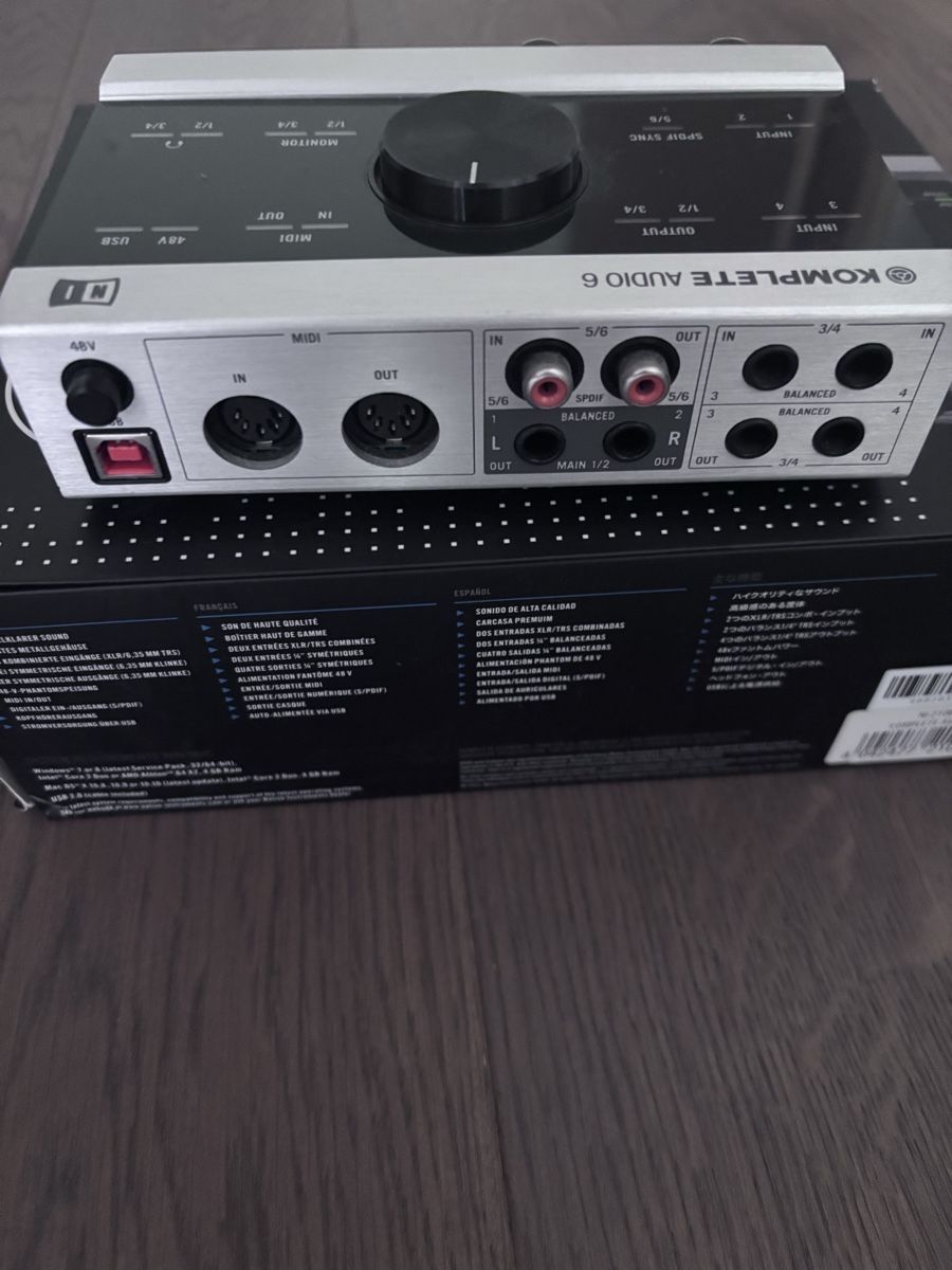 Aufnahmegeräte: Native Instruments Komplete Audio 6 Interface neuwertig – Gebraucht aus Zürich von Planetmax 1