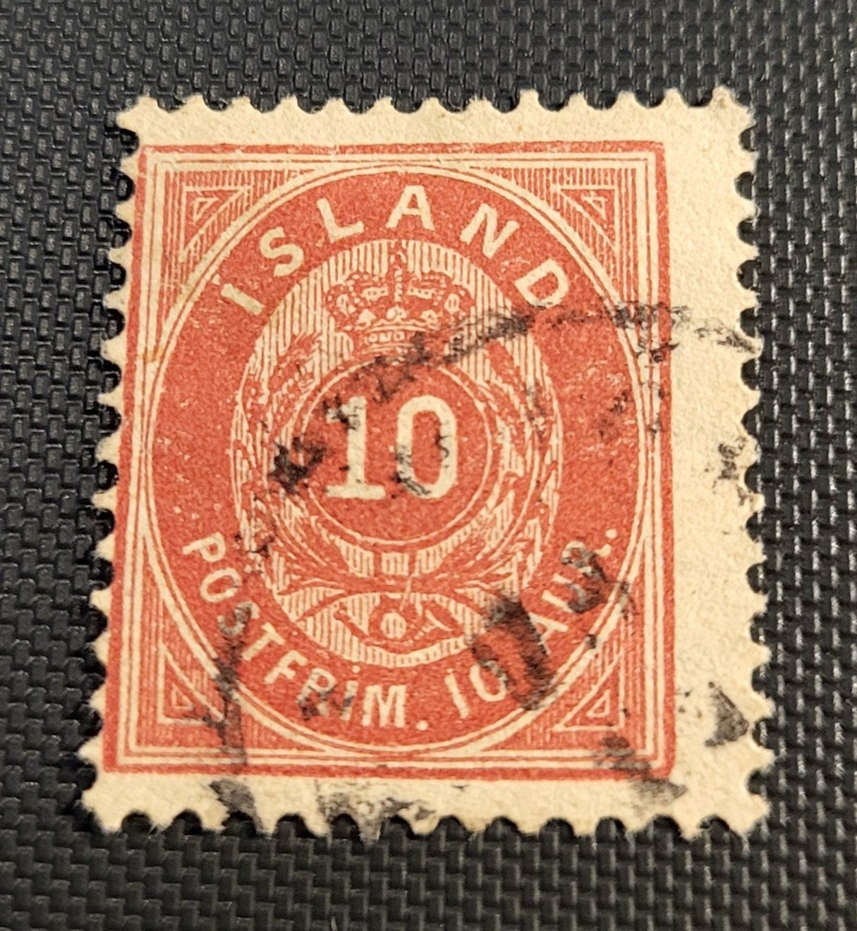 Alle Briefmarken: Island alte briefmarke – Gebraucht aus St Gallen von Stampsalshobby