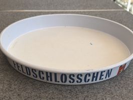 Feldschlösschen Bier Serviertablett Vintage  Tablett