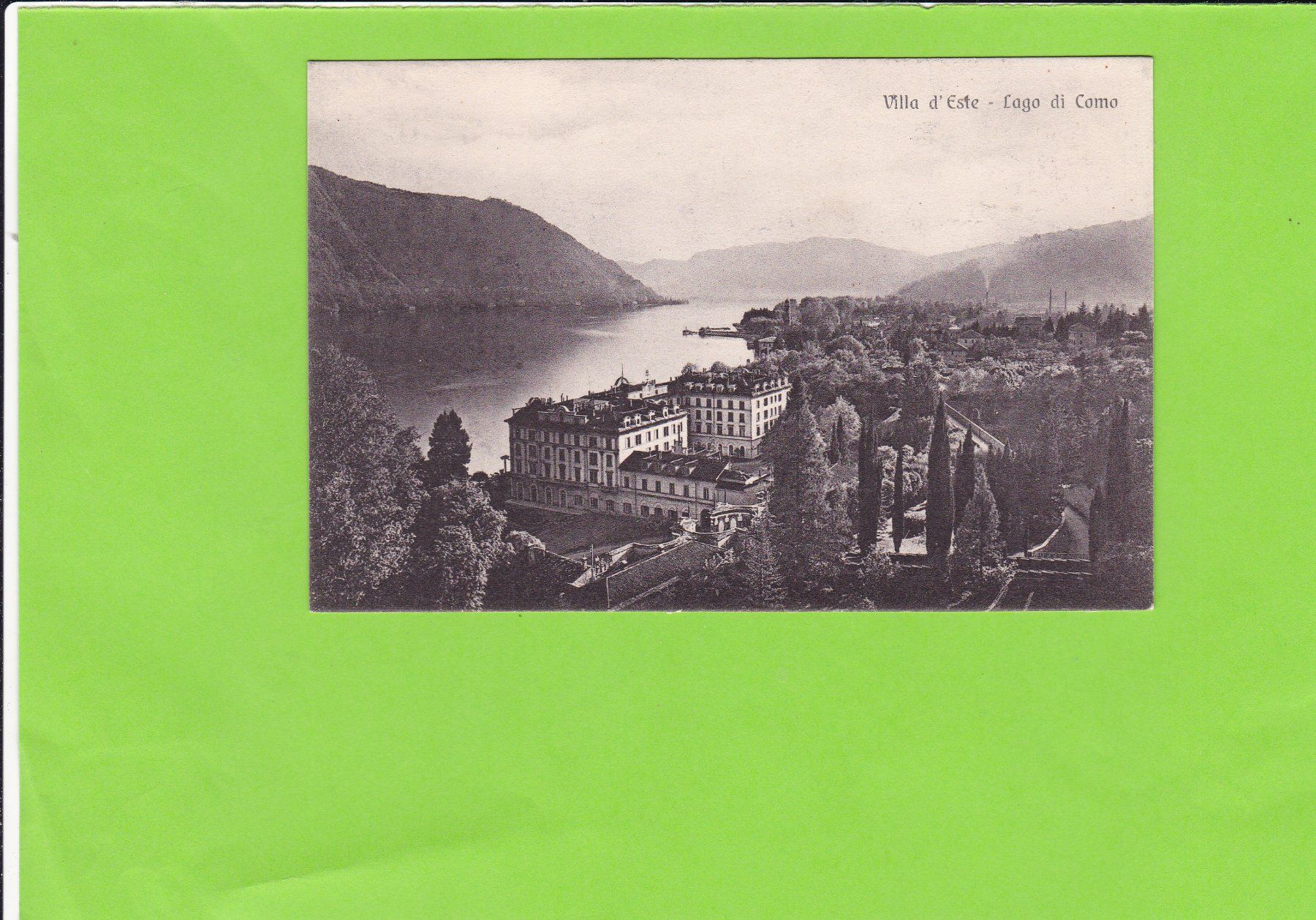 Cartoline postali: Villa d'Este-Lago di Como – Usato da St. Peterzell venduto da neckertal