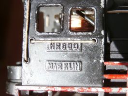 alte Märklin H0 Lok bez. HR 800