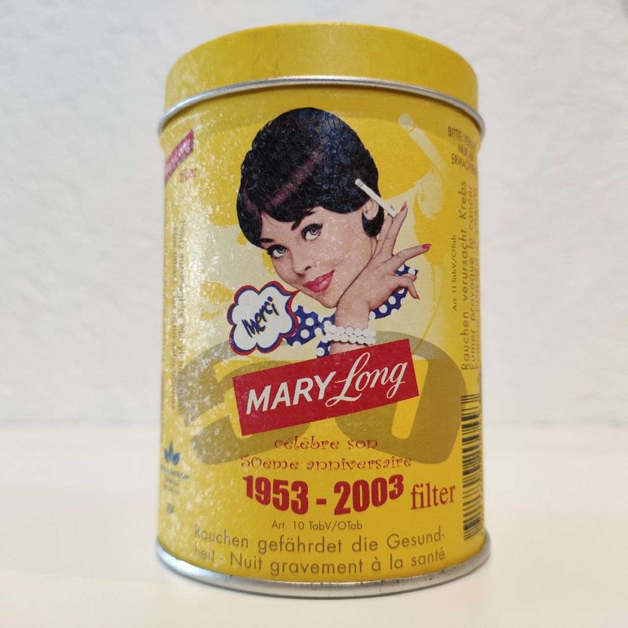 Sonstige Tabakwaren: Marylong, boîte en fer blanc – Neu (gemäss Beschreibung) aus Boncourt von DidierS01