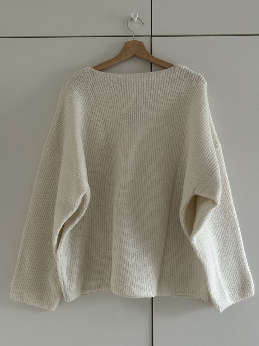 Weekday Pullover & Sweatshirts: Weekday - Weisser Strickpullover - S – Gebraucht aus Zürich von Lolaa123 2