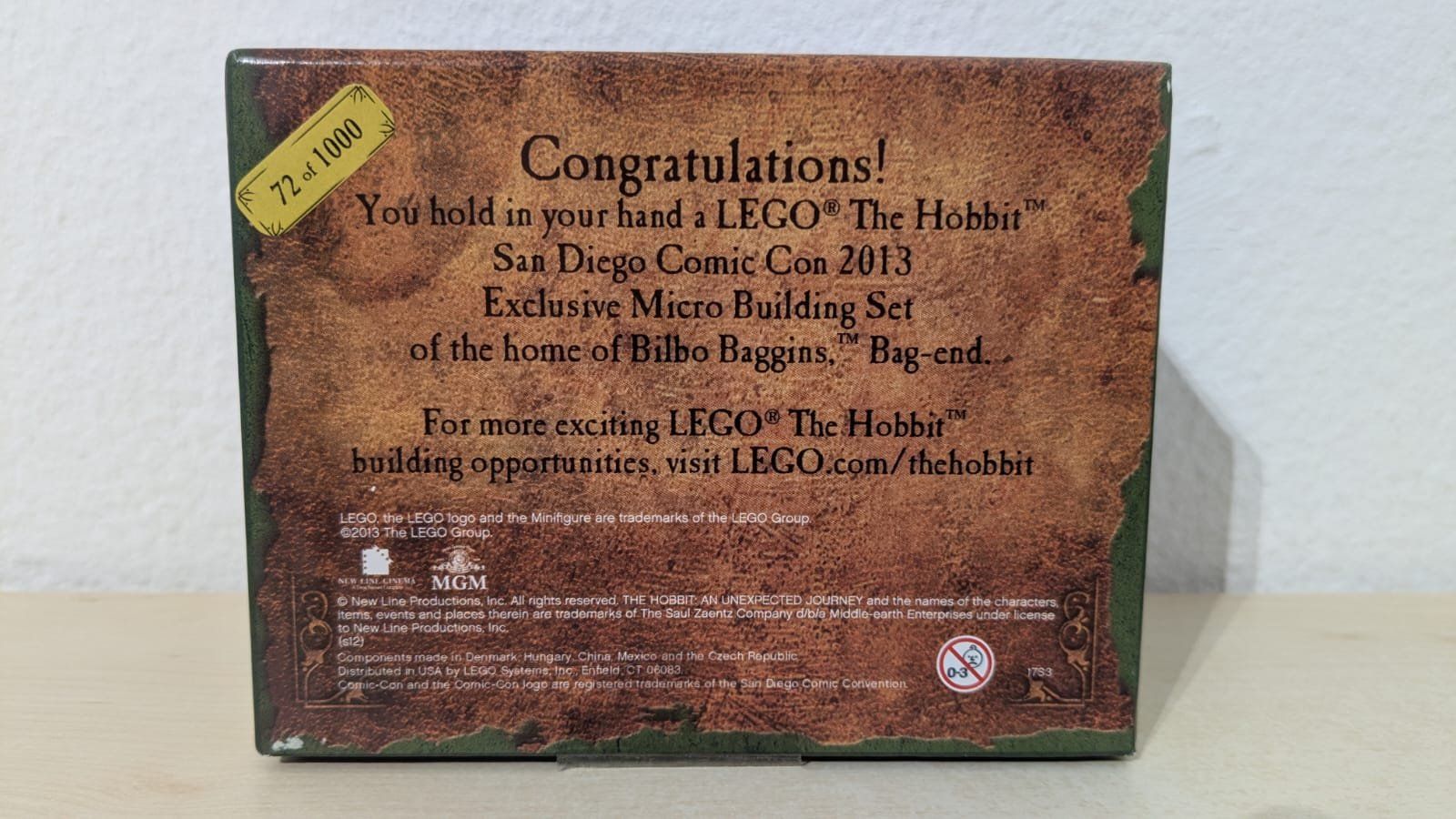 Lego Giocattoli: Lego Hobbit Micro Scale Bag End SDCC 2013 – Nuovo (secondo la descrizione) da Hergiswil NW venduto da ToysandMore 3