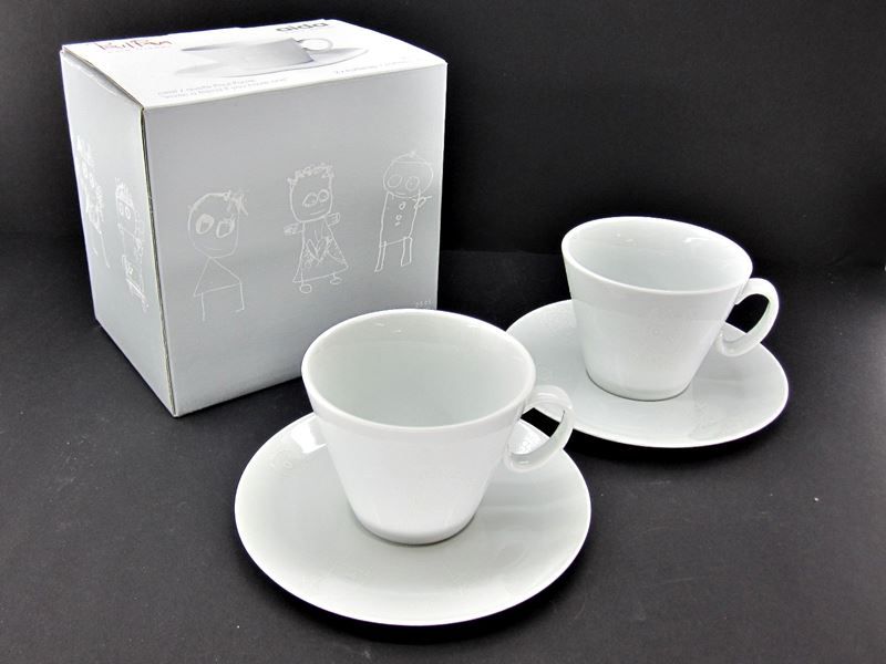 Tassen: PAVA pure friends Kaffeetasse m.Ut, 2Stk – Neu und originalverpackt aus Wettingen von kochshop 1