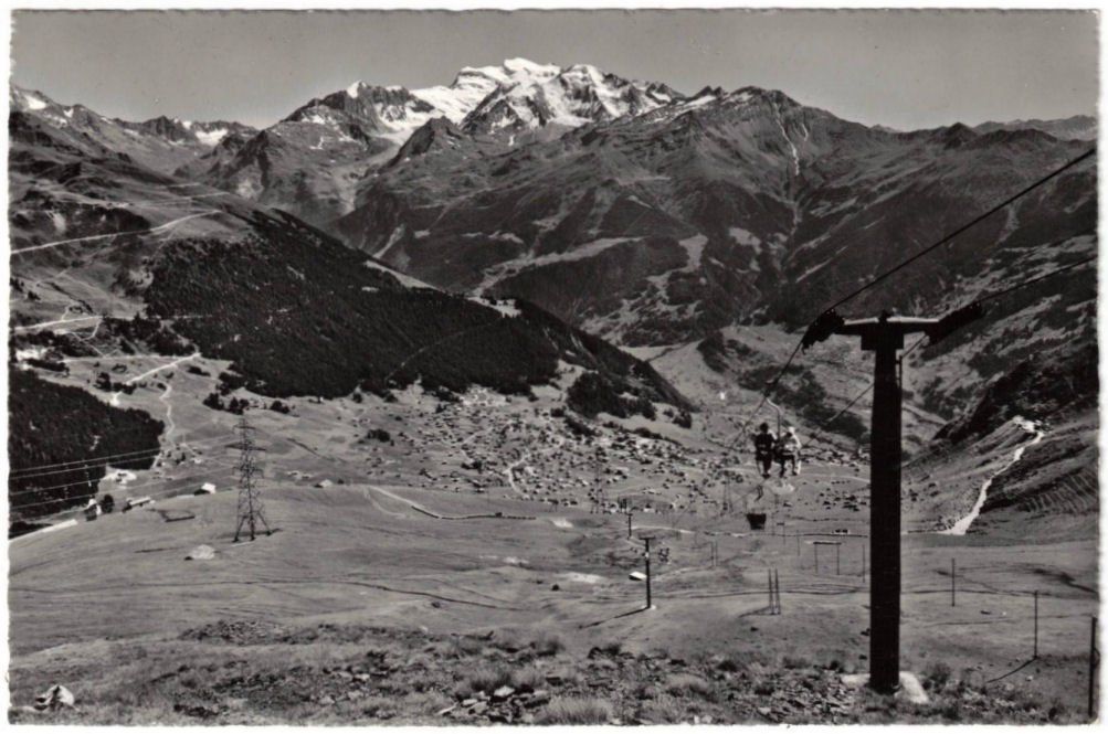 Cartoline postali: Verbier - Sessellift Savolayres – Usato da Binningen venduto da Mountainrider