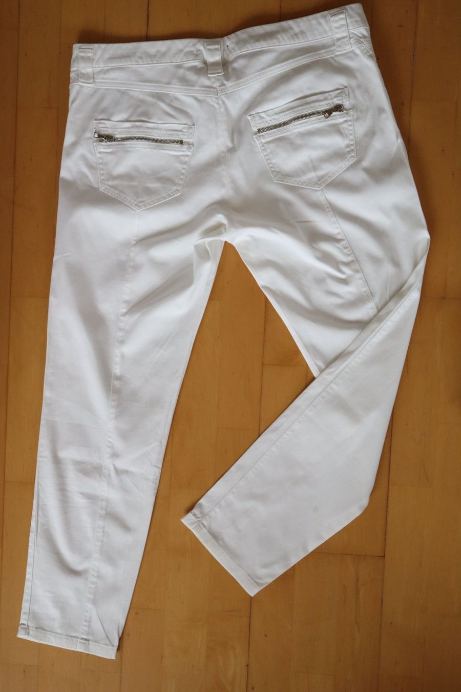 Strenesse Pantaloni: Hose, Strenesse, Gr. 44, weiss – Usato da Wattwil venduto da diamant1 1