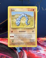 Pokémon Karte 1999; Base Set - Onix #56/102