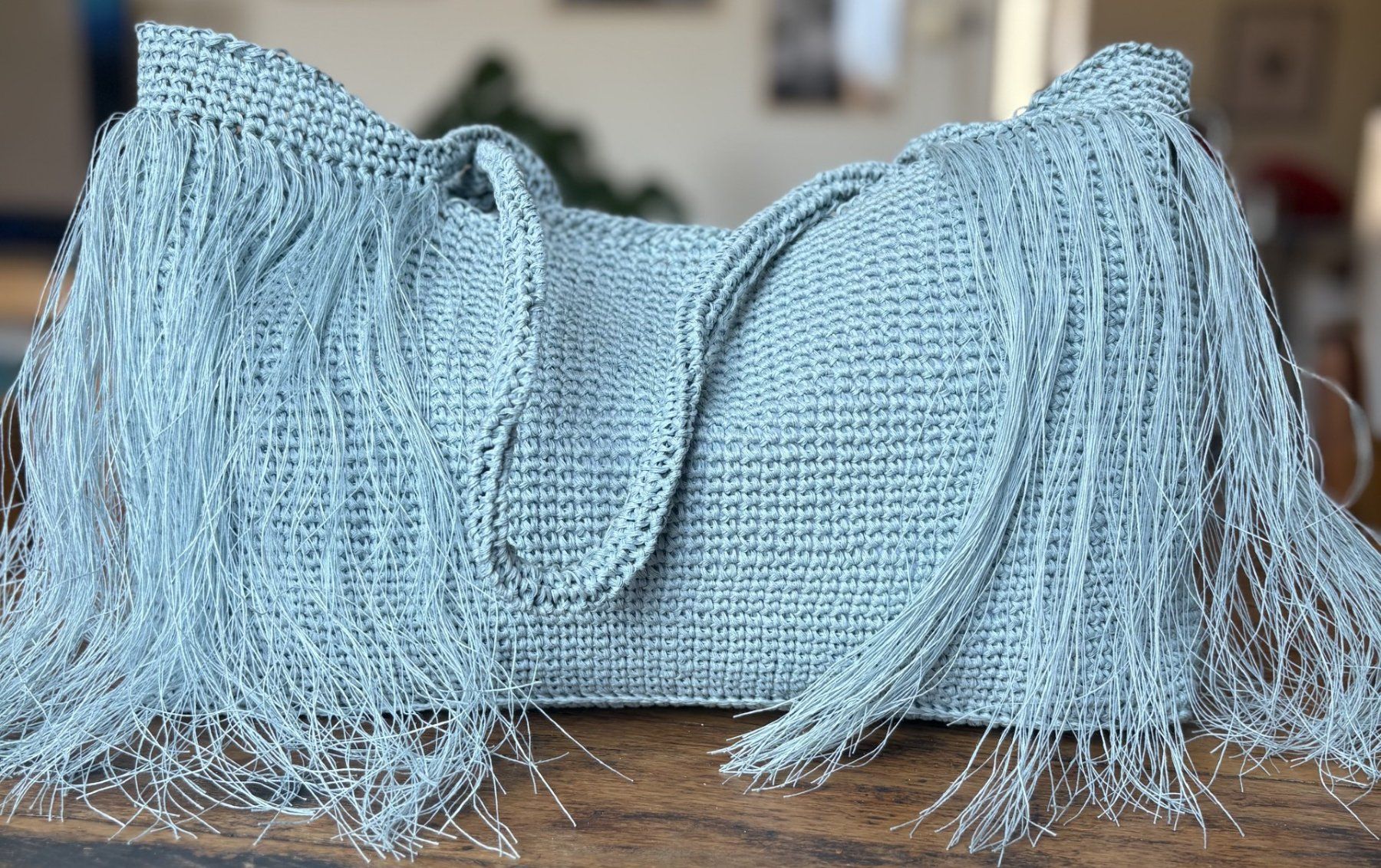 Borse da donna: RAFIA-BAG EN CROCHET HANDMADE! PIÈCE UNIQUE – Nuovo e nell'imballaggio originale da Locarno venduto da NicoNion 3