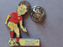 PIN, SCHWEIZER NATI FUSSBALL SPIELER EGLI, WM 94 USA