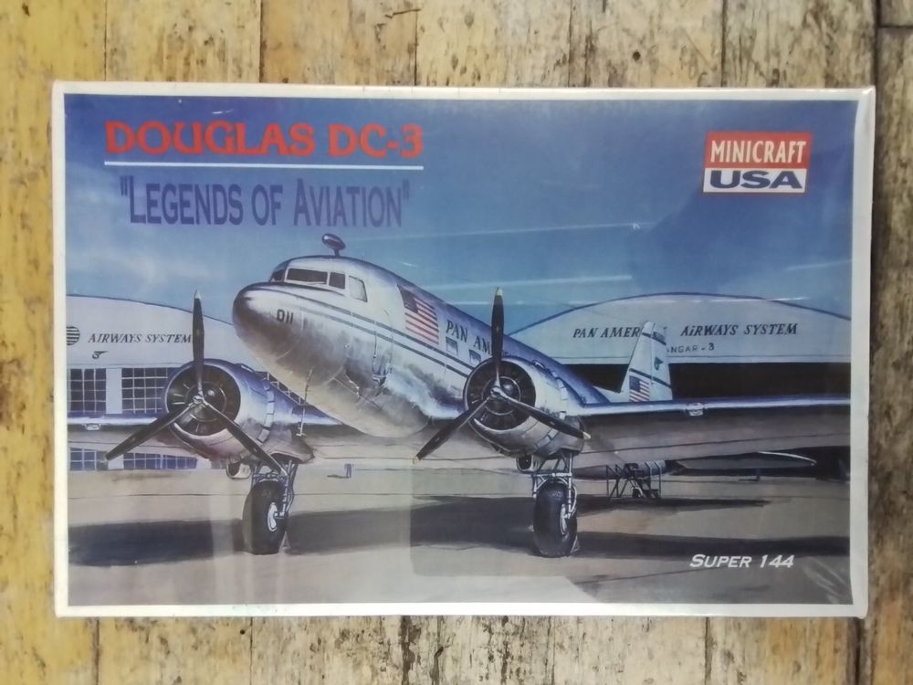 MINICRAFT 4434 Douglas DC3 Flugzeug Bausatz 1:144 | Kaufen auf Ricardo