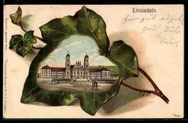 Einsiedeln, Kloster Einsiedeln im Efeubl