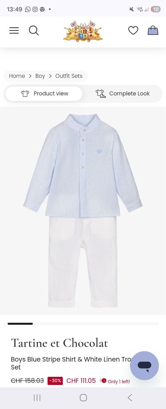 Lotti & Set di vestiti: Tartine et Chocolat, comme neuf – Nuovo (secondo la descrizione) da Le Landeron venduto da Plushka