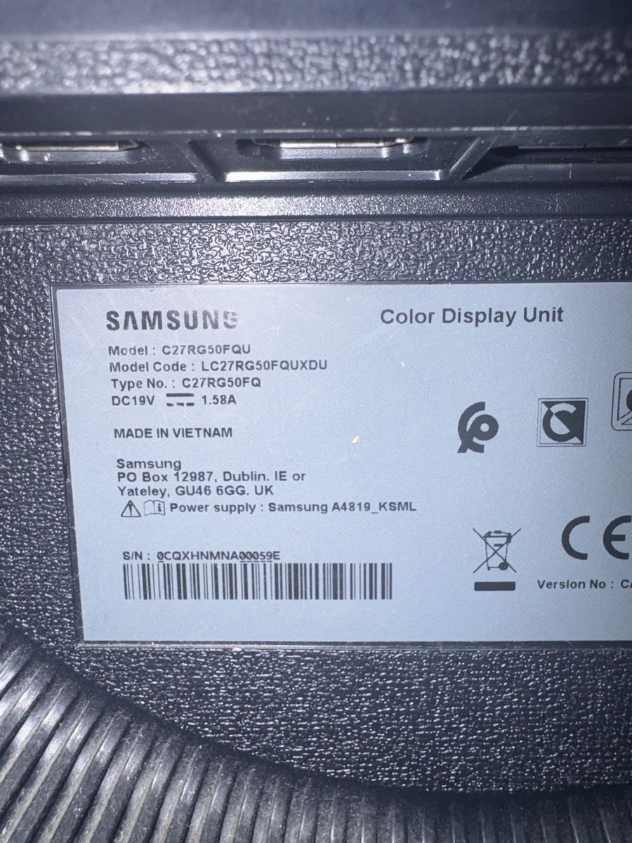 Samsung Monitor: Monitor 27 Zoll Samsung – Usato da Liebefeld venduto da Kevjpm 2