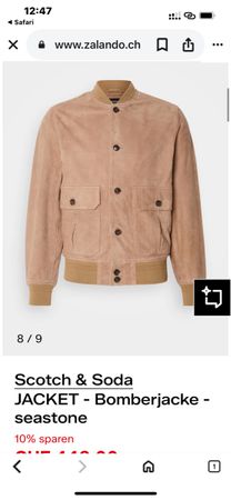 Scotch & Soda Lederjacke XL