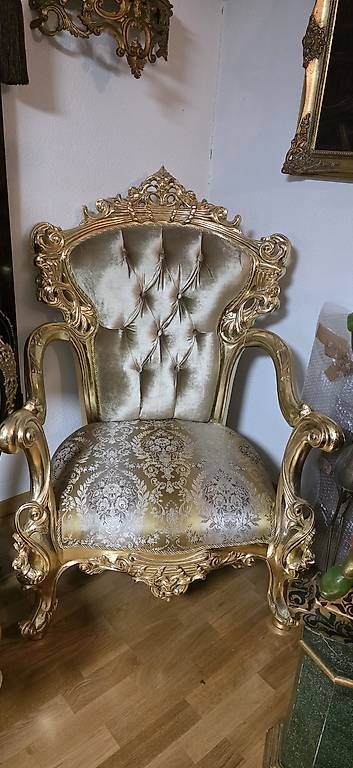 Poltrone: Luxuriöser Barock Sessel – Usato da Kaufdorf venduto da Nati-Nati 4