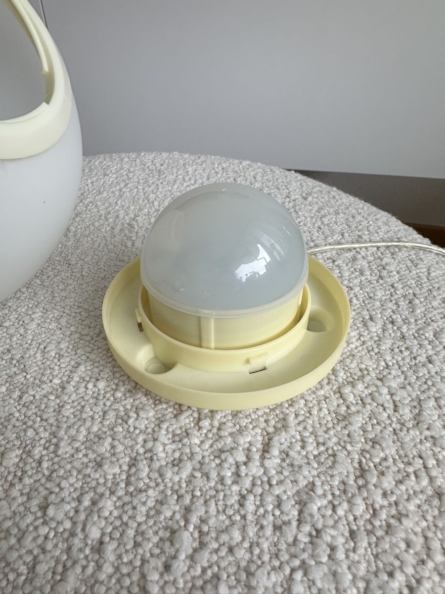 Lampade: Weisse Milchglas Farbwechsel Lampe – Usato da Baden venduto da Marytumby 4