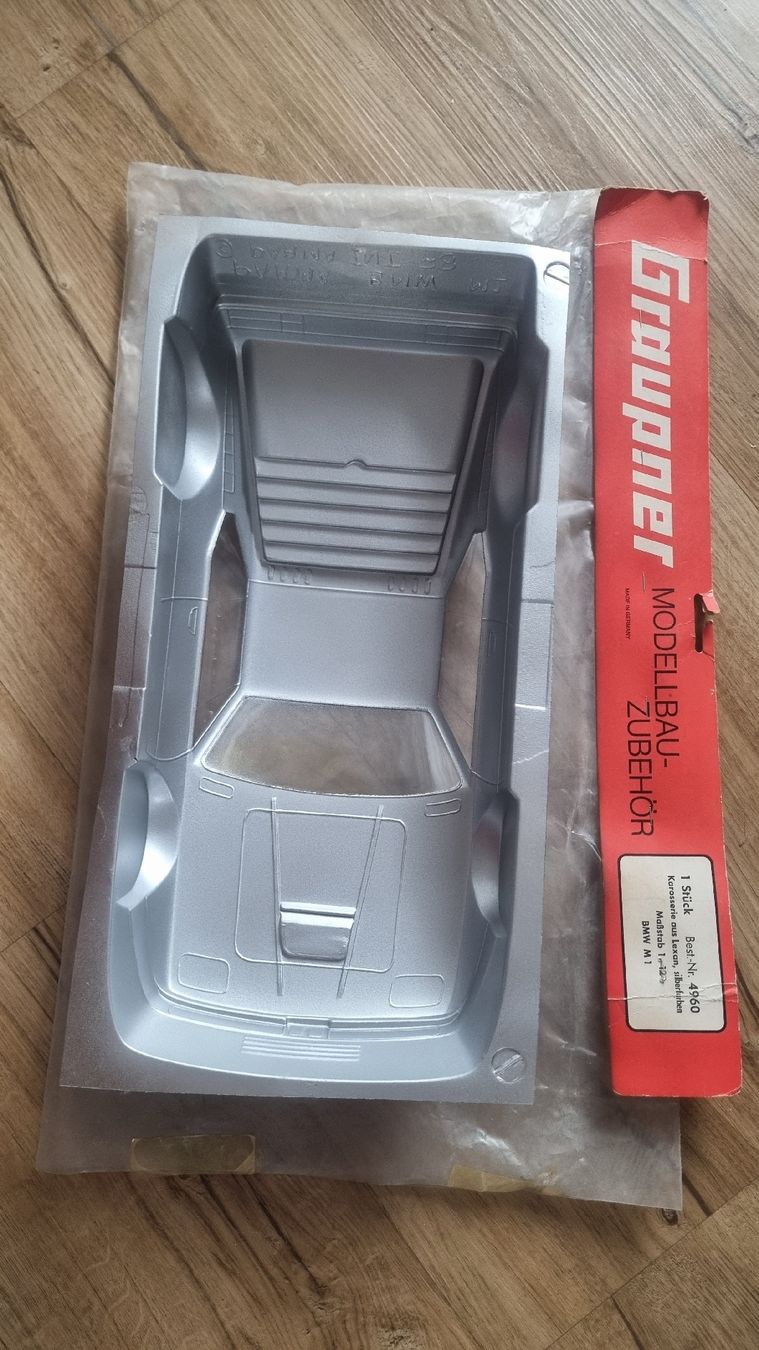 Graupner RC Kits de montage: RC Retro Graupner BMW M1 Chassis 1:12 – Neuf avec emballage d'origine à Altenrhein par Roduner 1